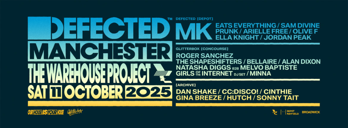 Defected Returns to Warehouse Project: A Three-Room Takeover in Manchester