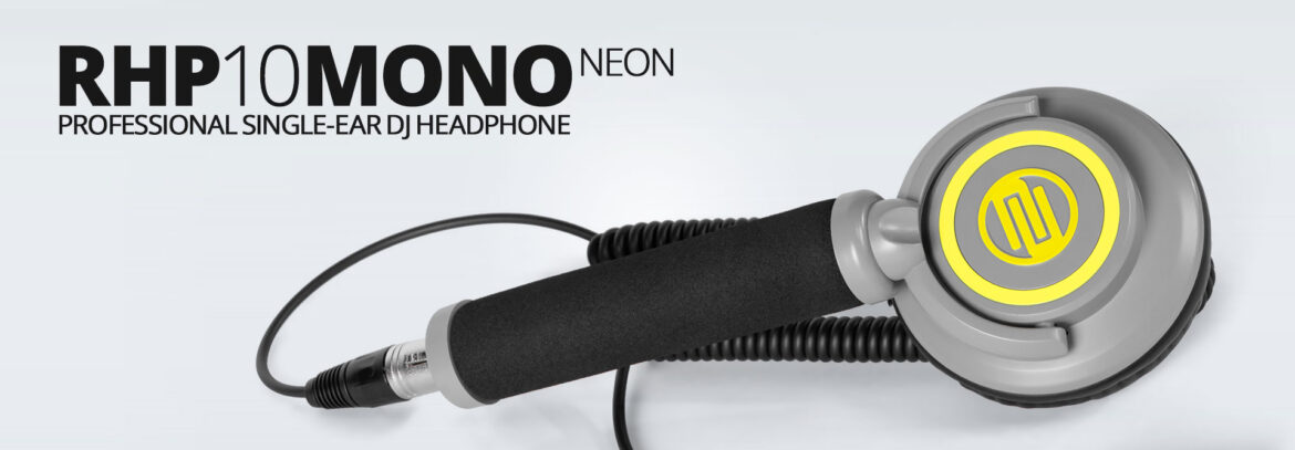 Reloop RHP-10 Mono: The One-Ear “Lollipop” Headphone for DJs
